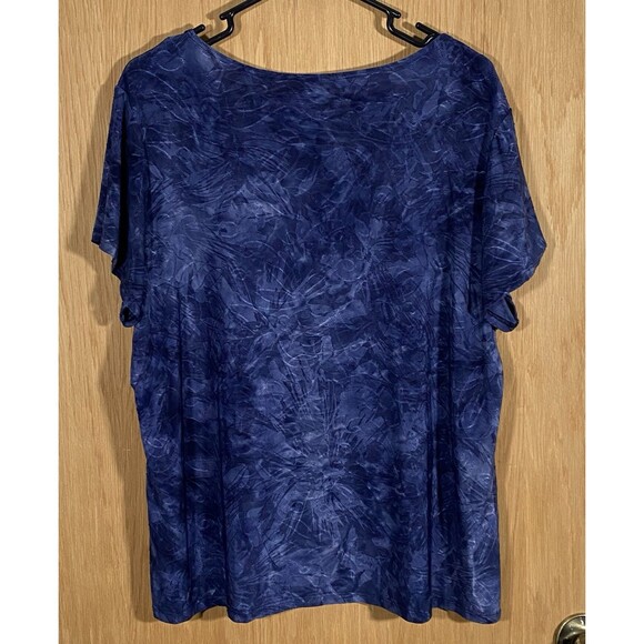 Westport 1962 Women's Plus Sz 2X Top Studded Y2K WhimsiGoth Stretch FairyGrunge - Picture 2 of 7